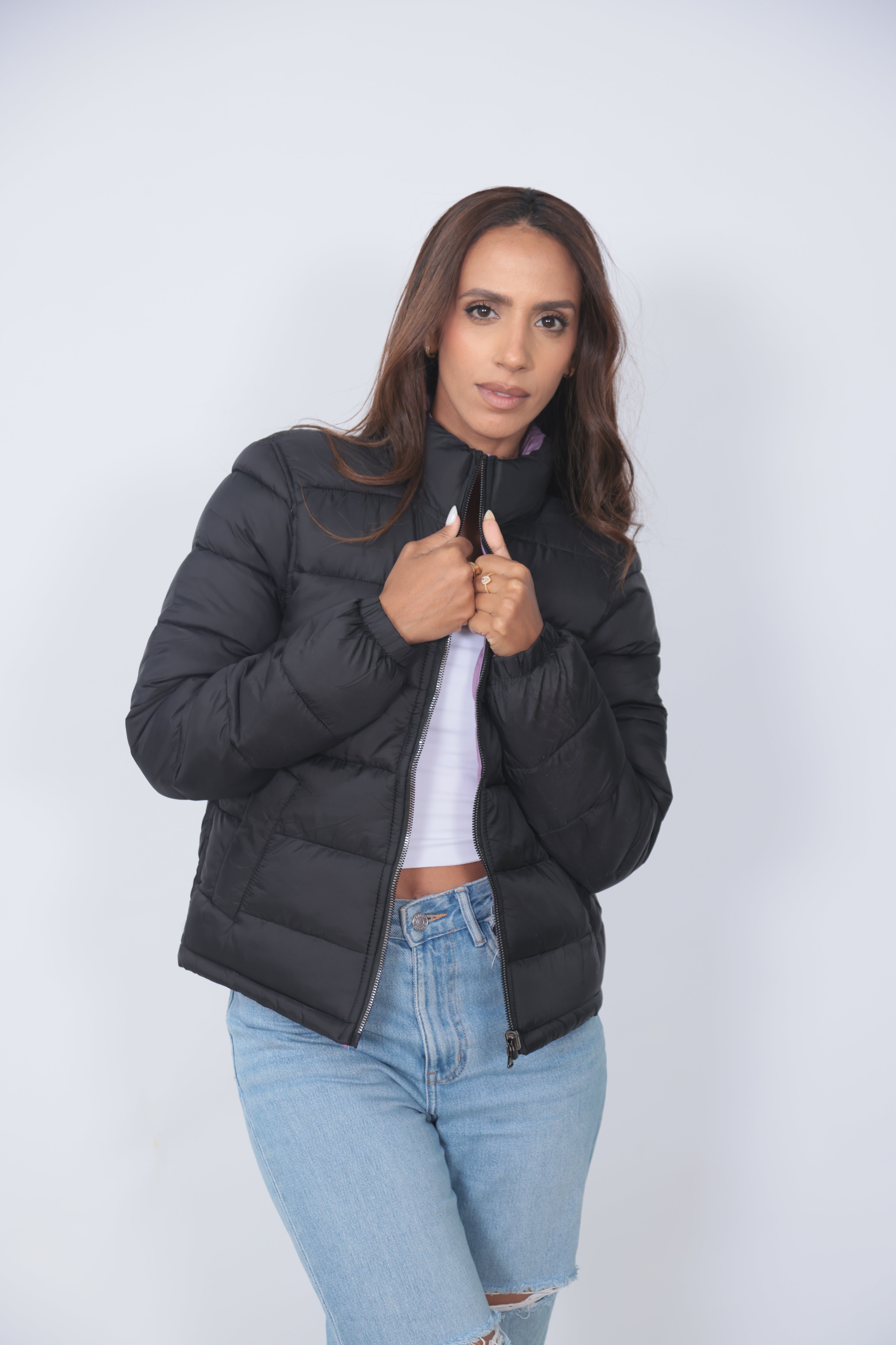 מעיל דו צדדי אישה