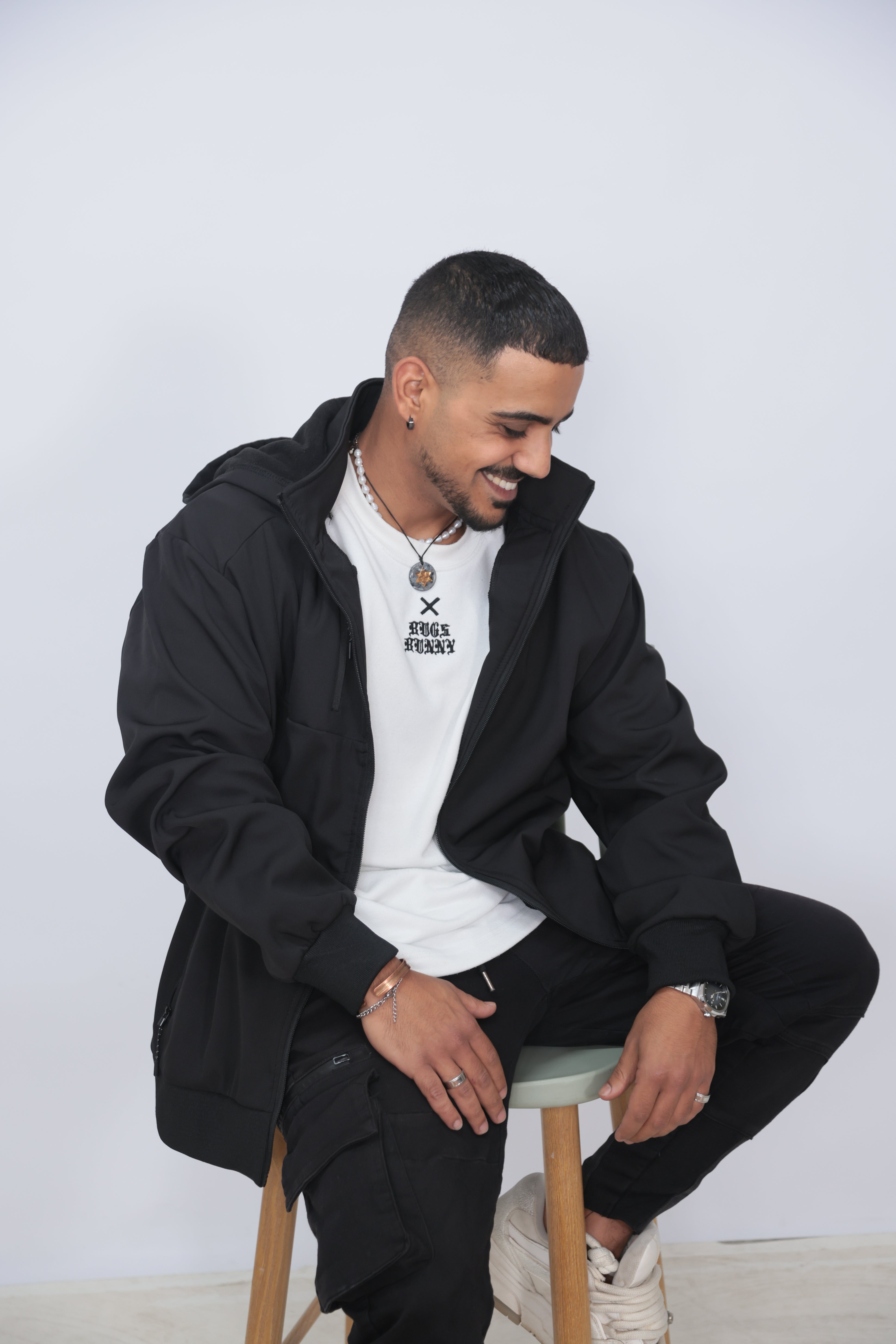 סופטשל שחור לגבר