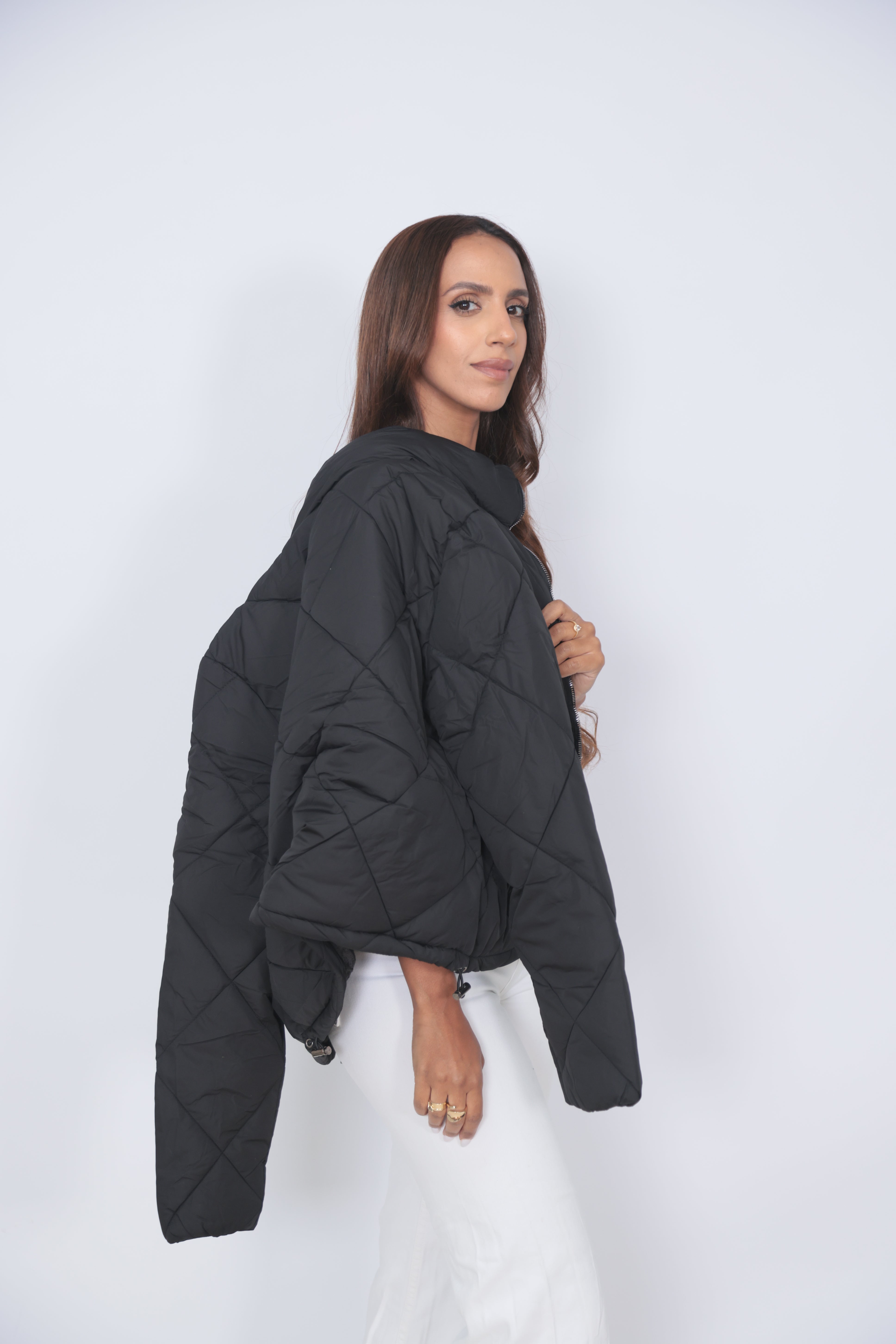 מעיל קלאסי כחול אישה